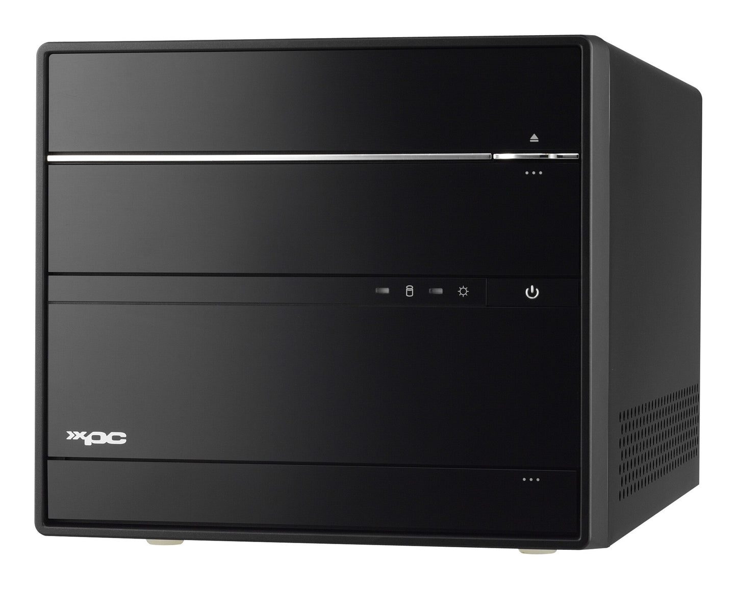 Shuttle SH570R6 datorhölje & moderkort Kub Svart Intel H570 LGA 1200 (Socket H5)