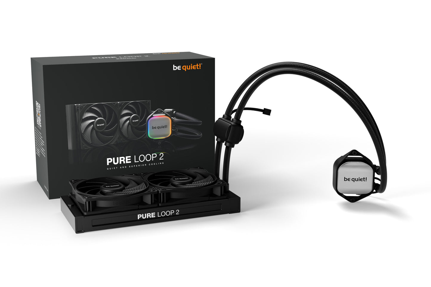 be quiet! Pure Loop 2 | 240mm Processor Allt-i-ett vätskekylare 12 cm Svart 1 styck