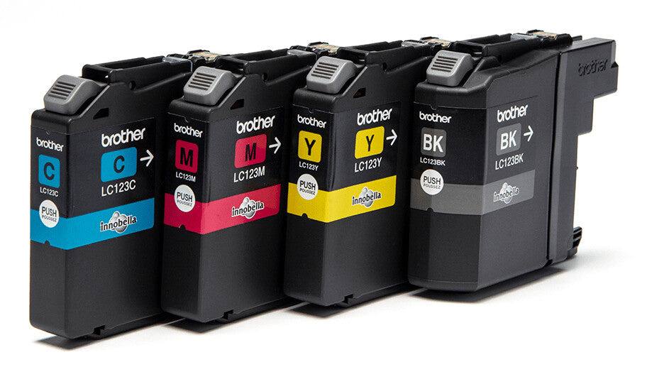 Brother LC123VALBPDR bläckpatroner 1 styck Original Svart, Cyan, Magenta, Gul