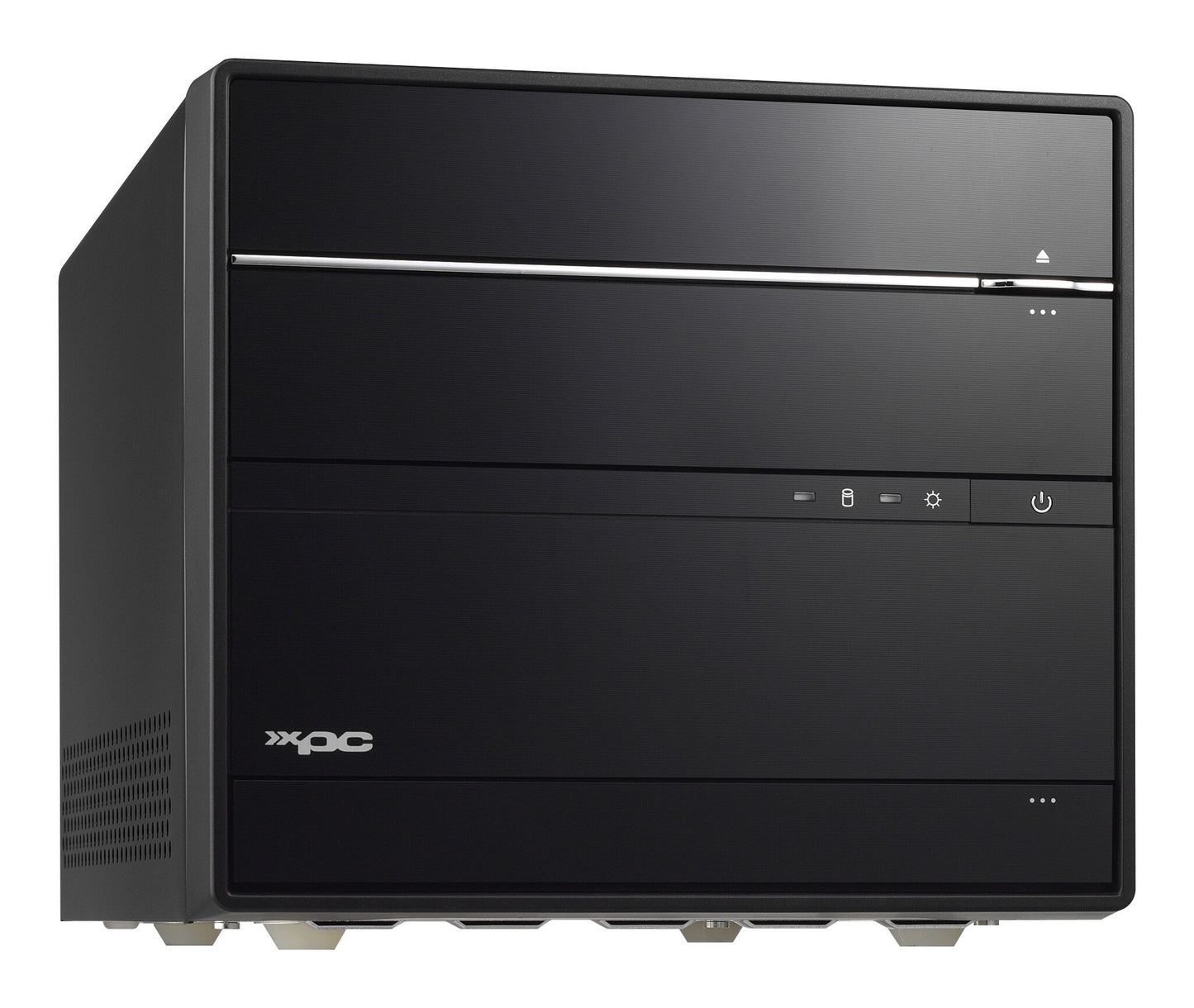 Shuttle SH570R6 datorhölje & moderkort Kub Svart Intel H570 LGA 1200 (Socket H5)