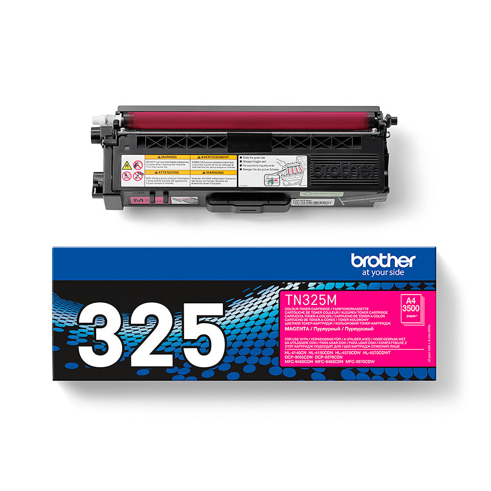 Brother TN-325M Tonerkassett 1 styck Original Magenta