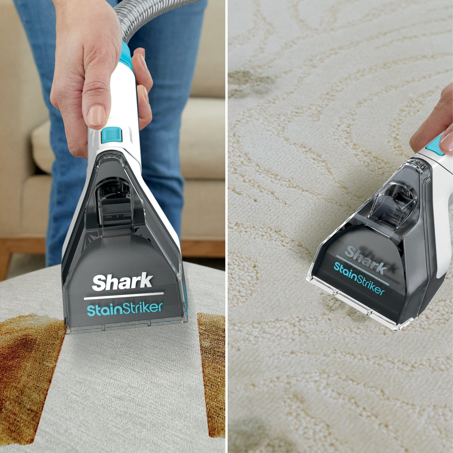 Shark PX200EUT mattvätt Handhållen Djup/interim Vit