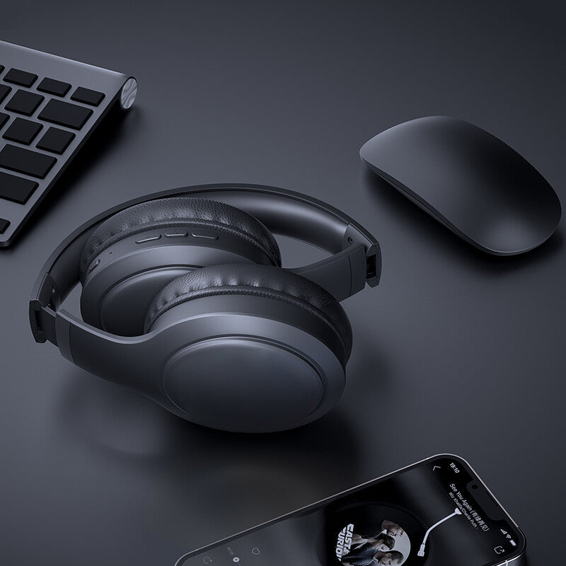 Havit HVBT-H630BT-BK hörlur och headset Trådlös Huvudband Samtal/musik/sport/vardag USB Type-C Bluetooth Svart