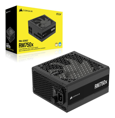 Corsair RM750x strömförsörjningsenheter 750 W 24-pin ATX ATX Svart