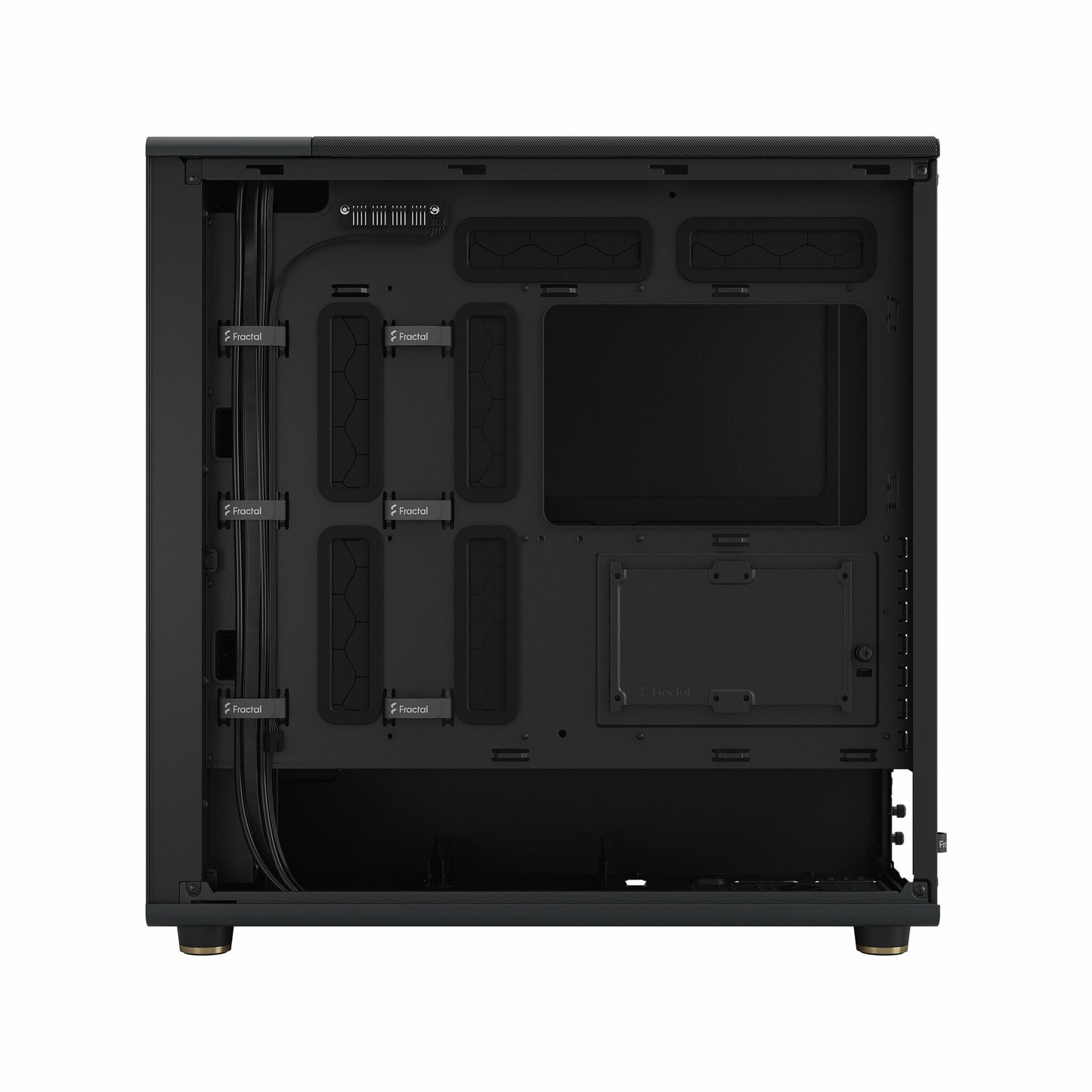 Fractal Design FD-C-NOR1X-01 datorväskor Midi Tower Svart, Kol