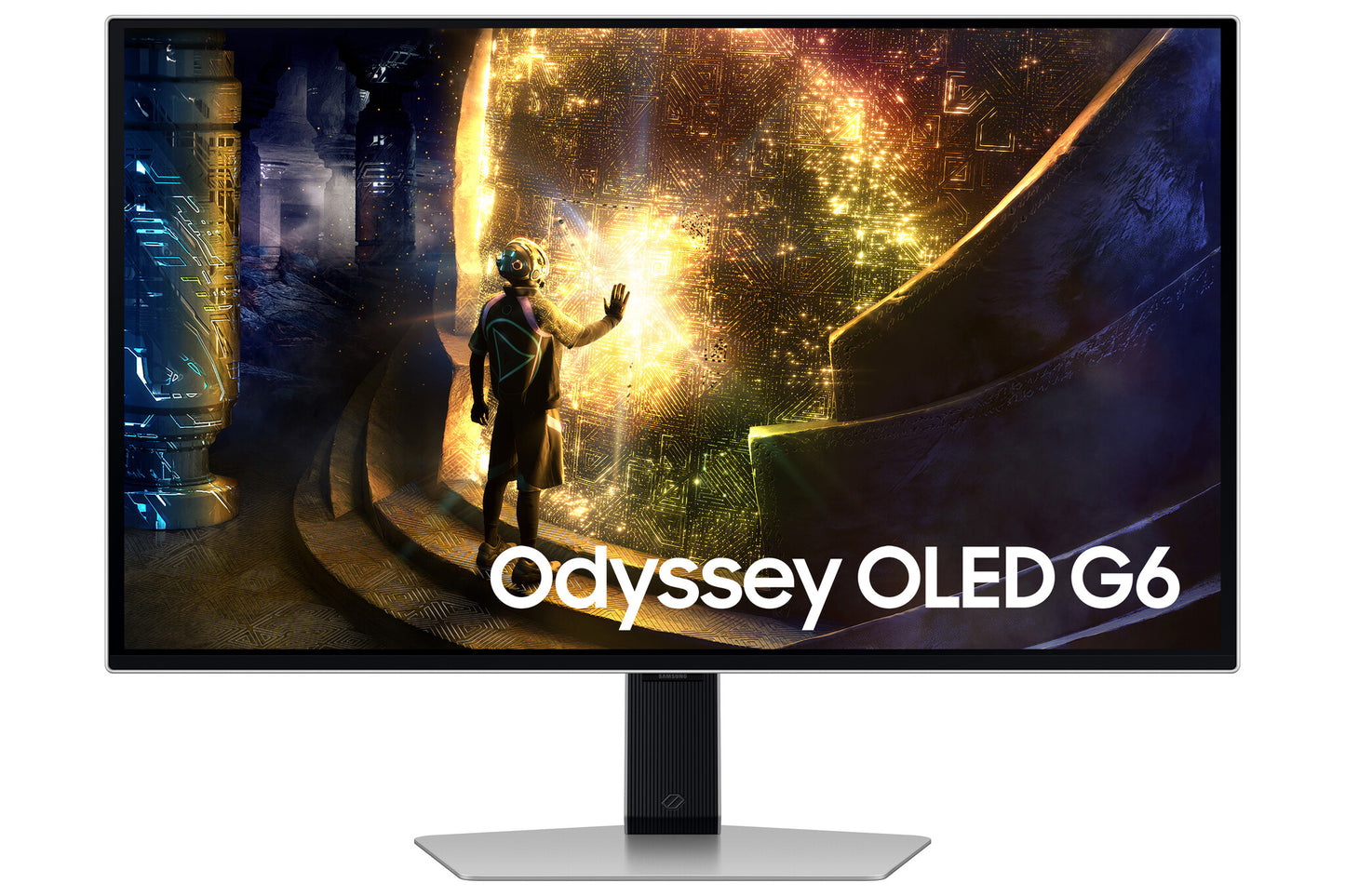 Samsung S27DG610SU platta pc-skärmar 68,6 cm (27") 2560 x 1440 pixlar Quad HD OLED Silver