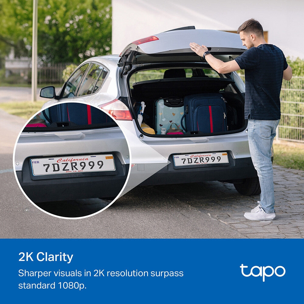 TP-Link Tapo C410 bevakningskameror Stifthylsa IP-säkerhetskamera Utomhus 2304 x 1296 pixlar Innertak/vägg