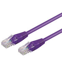 Goobay 5m 2xRJ-45 Cable nätverkskablar Violett