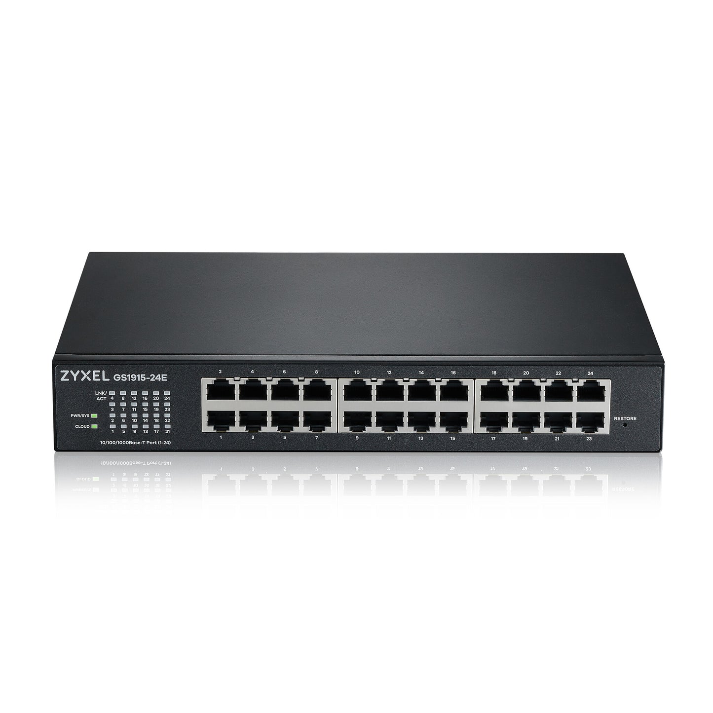 Zyxel GS1915-24E hanterad L2 Gigabit Ethernet (10/100/1000) 1U Svart