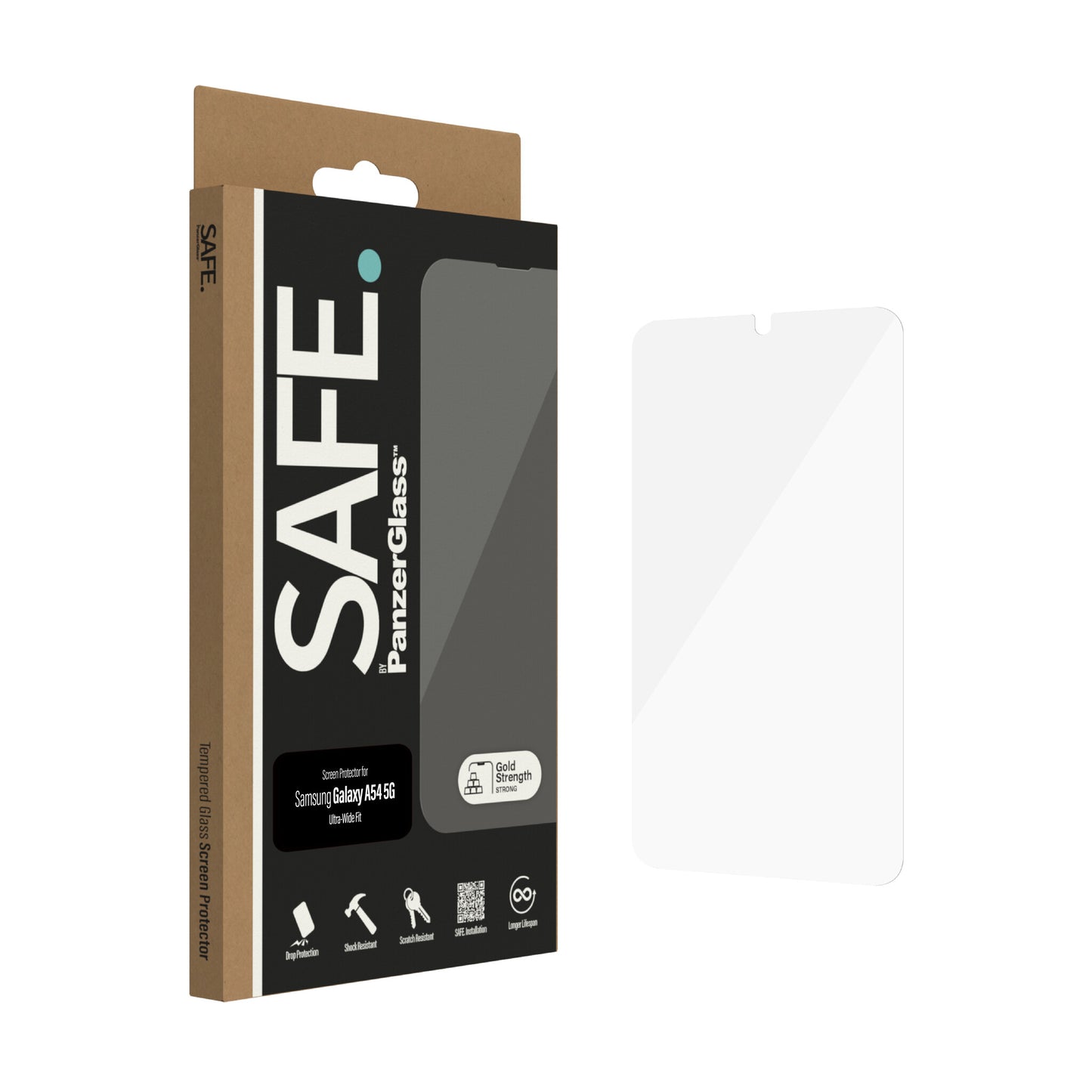 PanzerGlass SAFE95332 skärm- och baksidesskydd till mobiltelefon Genomskinligt skärmskydd Samsung 1 styck