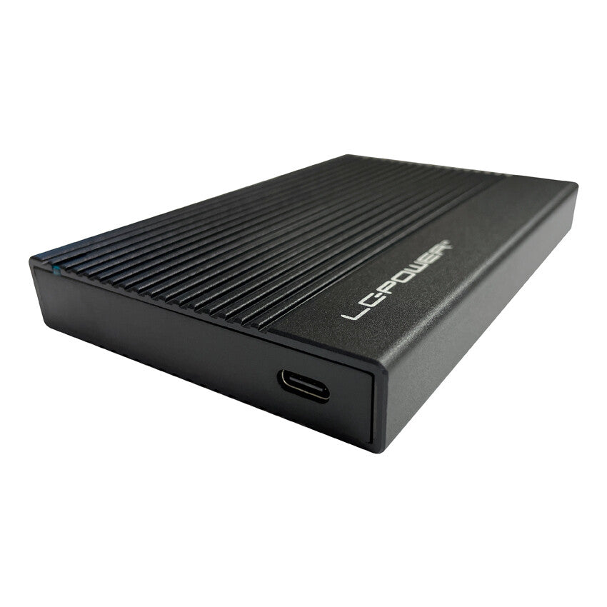 LC-Power LC-25U3-C Hölje för lagringsenheter HDD- / SSD kabinett Svart 2.5"