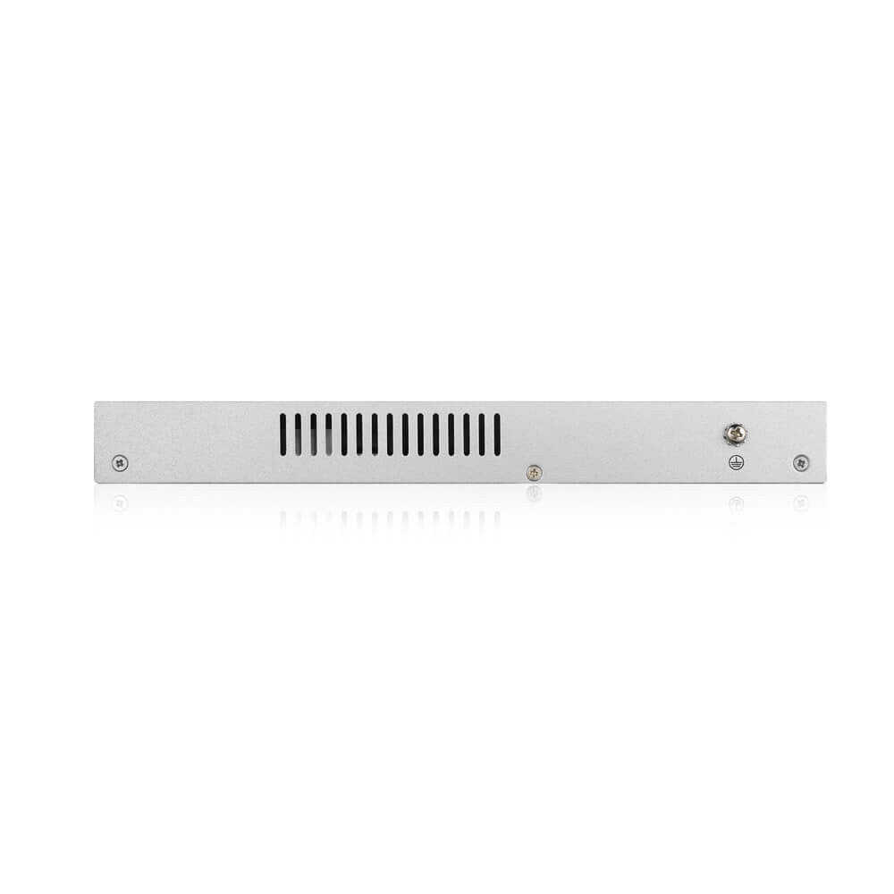 Zyxel GS1008HP Ohanterad Gigabit Ethernet (10/100/1000) Strömförsörjning via Ethernet (PoE) stöd Grå
