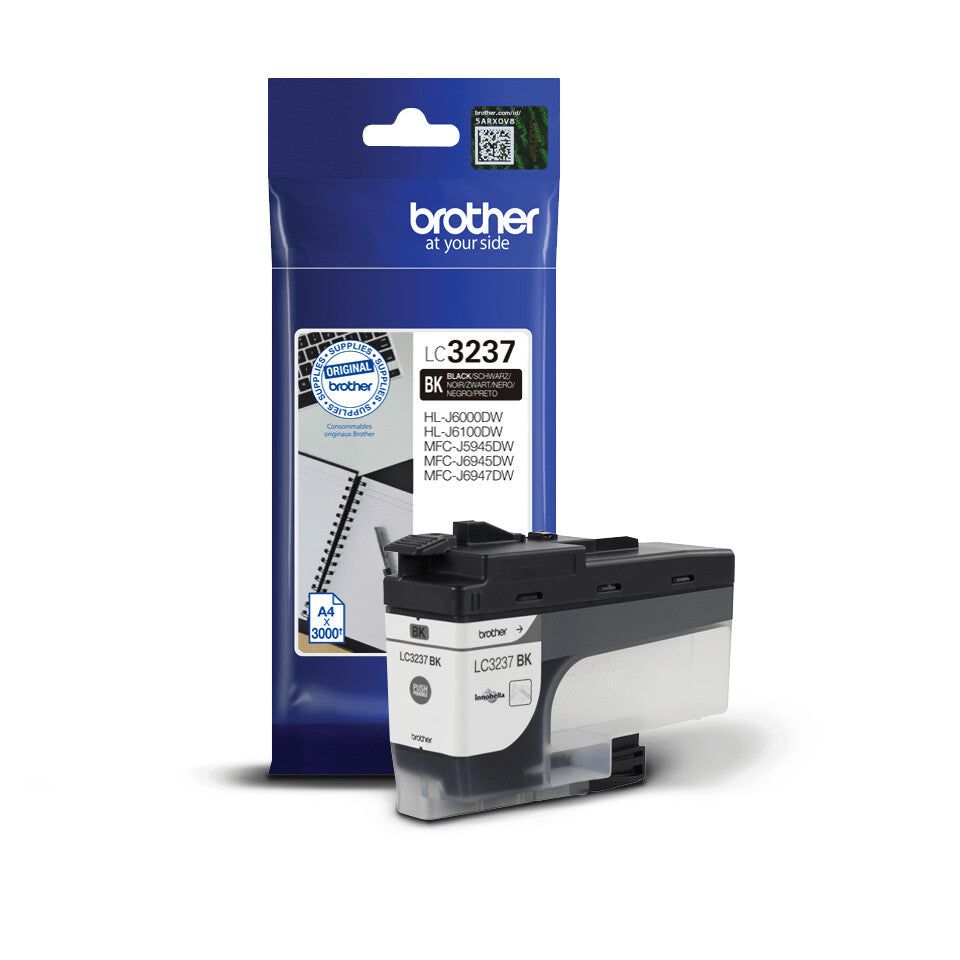 Brother LC3237BK bläckpatroner 1 styck Original Svart