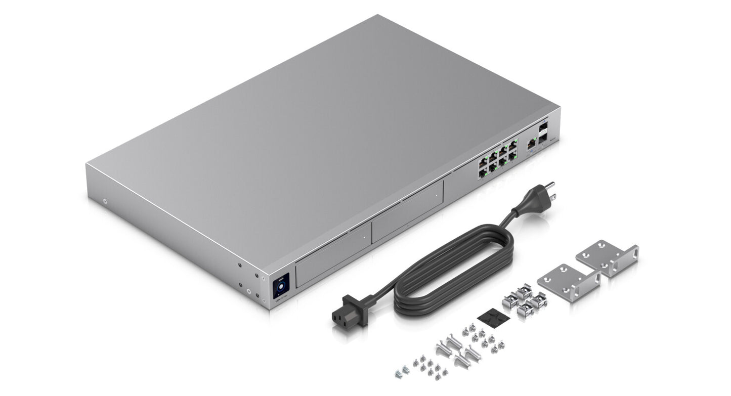 Ubiquiti UniFi Dream Machine Pro Max hanterad 2.5G Ethernet (100/1000/2500) 1U Grå