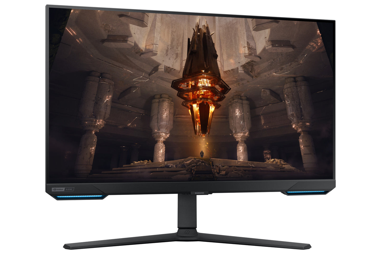 Samsung G70B platta pc-skärmar 81,3 cm (32") 3840 x 2160 pixlar 4K Ultra HD LED Svart