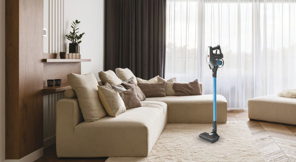 Hoover HF322TP 011 2-in-1 stick vacuum Batteri Torr Tyg Utan påse 0,7 l 240 W Grå