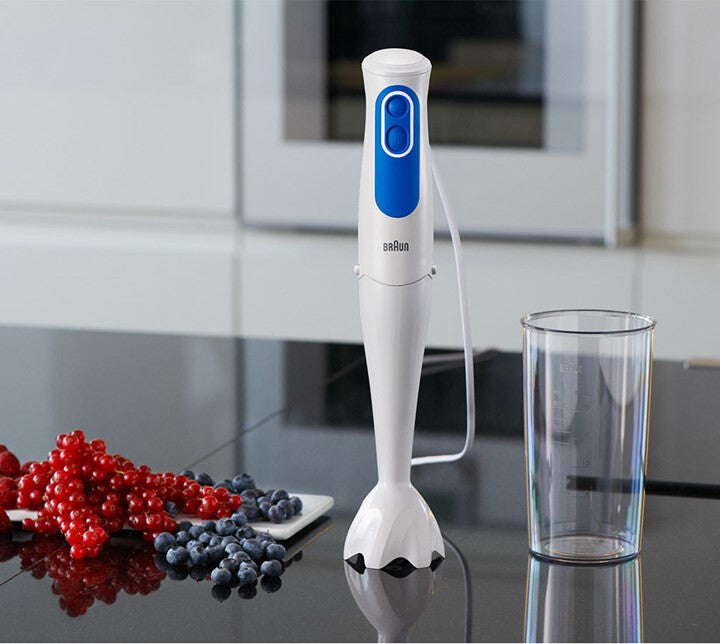 Braun MQ 3000 Smoothie 0,6 l Stavmixer 700 W Blå, Vit