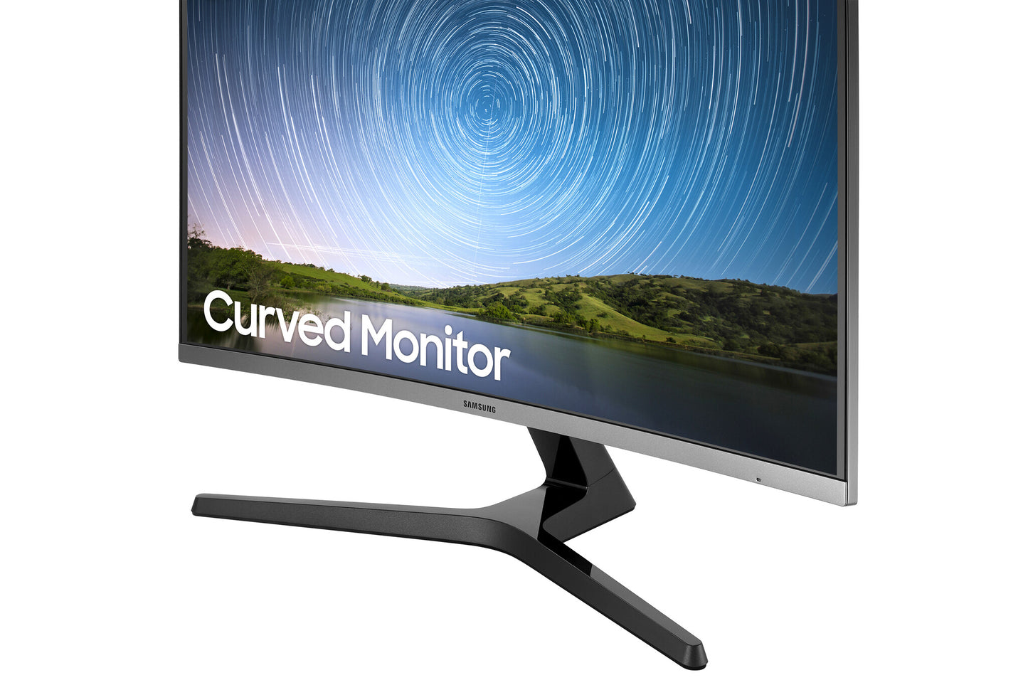 Samsung CR50 platta pc-skärmar 81,3 cm (32") 1920 x 1080 pixlar Full HD LED Blå, Grå