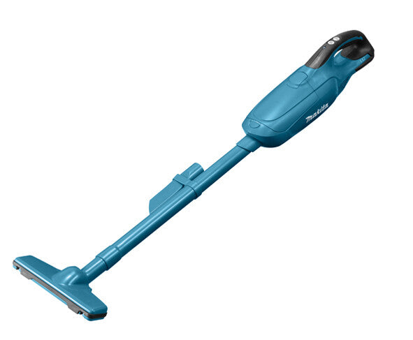 Makita DCL182Z upprättstående dammsugare och elektrisk sopborste 2-in-1 stick vacuum Batteri Torr Dammpåse 0,5 l Svart, Blå