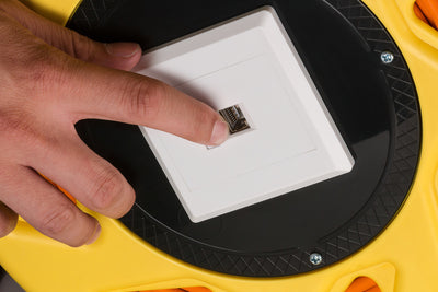 Goobay 58934 nätverkskablar Orange 50 m Cat7a S/FTP (S-STP)