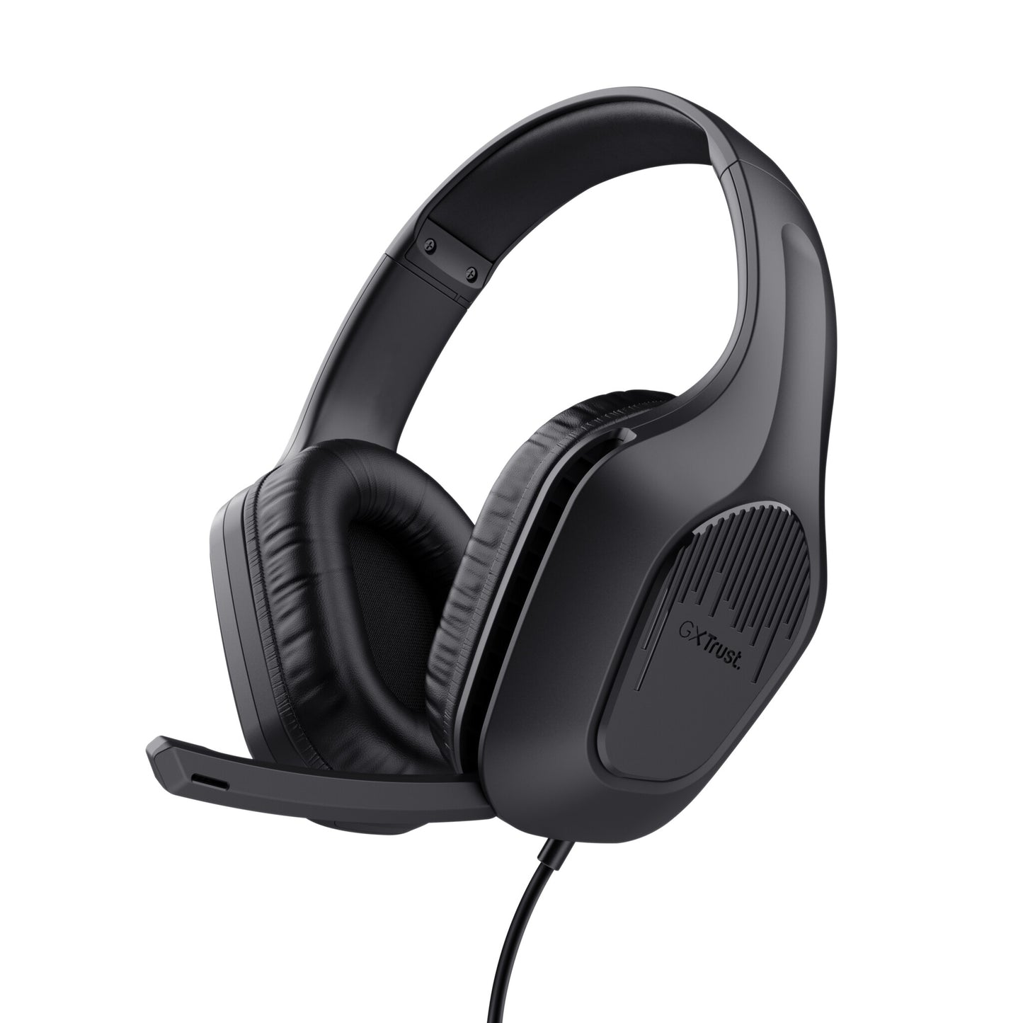 Trust GXT 415 Zirox Headset Kabel Huvudband Spela Svart