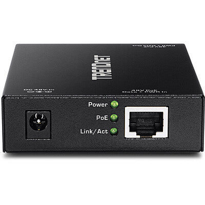 Trendnet TPE-E100 bryggor & repeaters 800 Mbit/s Svart