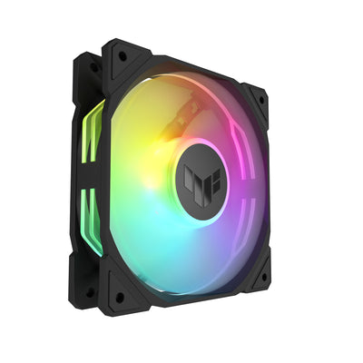 ASUS TUF Gaming TR120 ARGB Reverse Fan - Single Pack Datorväska 12 cm Svart
