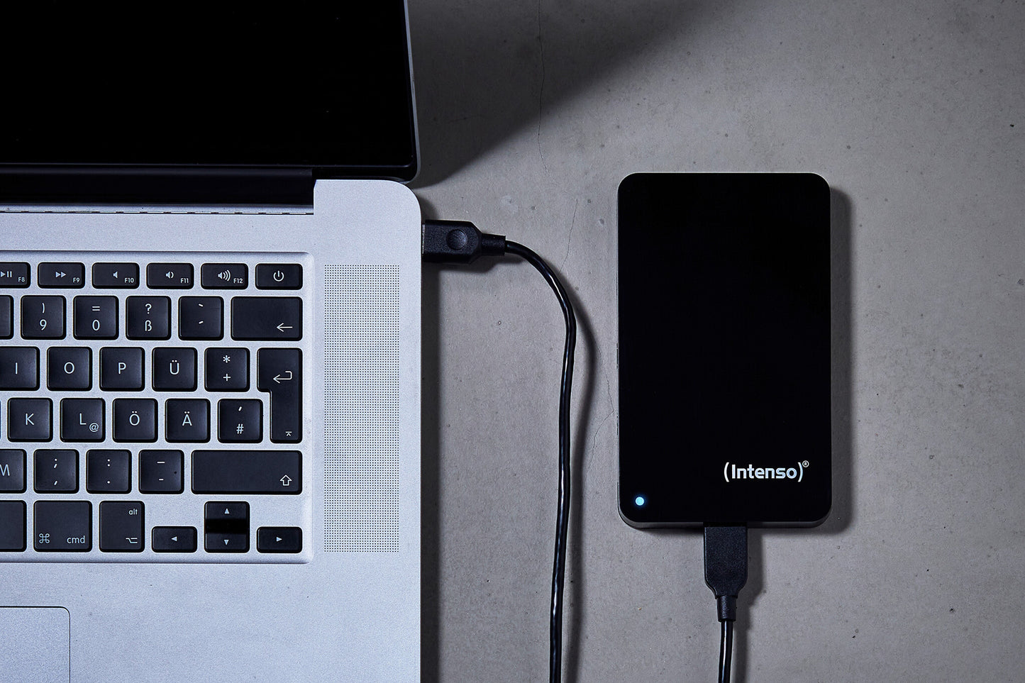 Intenso 6021512 externa hårddiskar 4 TB 5400 RPM 2.5" USB Type-A 3.2 Gen 1 (3.1 Gen 1) Svart
