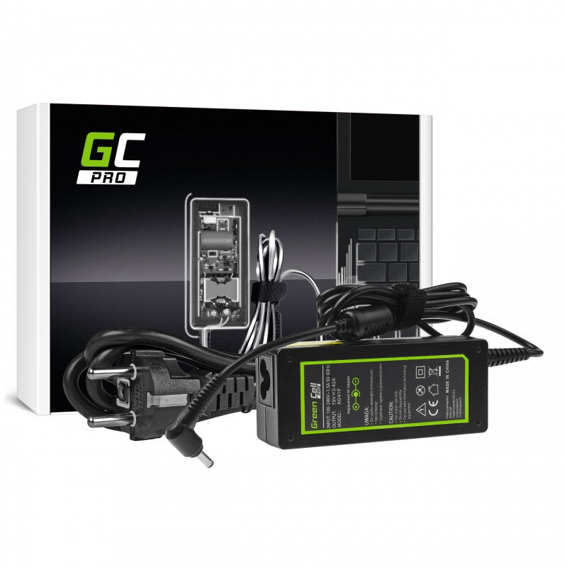 Green Cell AD41P eladaptrar inomhus 65 W Svart