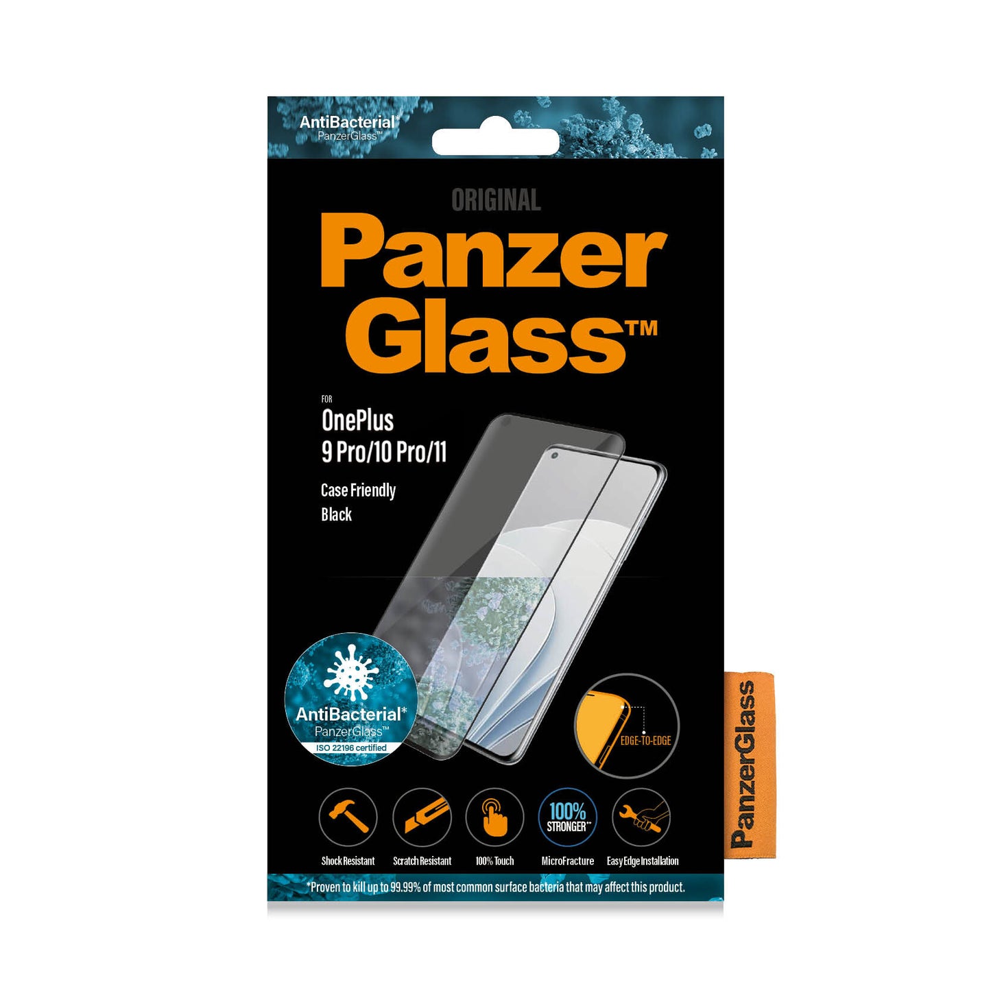 PanzerGlass 7020 skärm- och baksidesskydd till mobiltelefon Genomskinligt skärmskydd OnePlus 1 styck