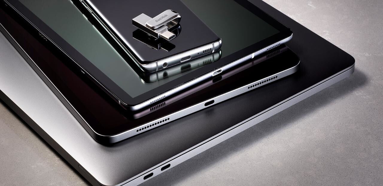 SanDisk Ultra Dual Drive Luxe USB-sticka 1 TB USB Type-A / USB Type-C 3.2 Gen 1 (3.1 Gen 1) Rostfritt stål