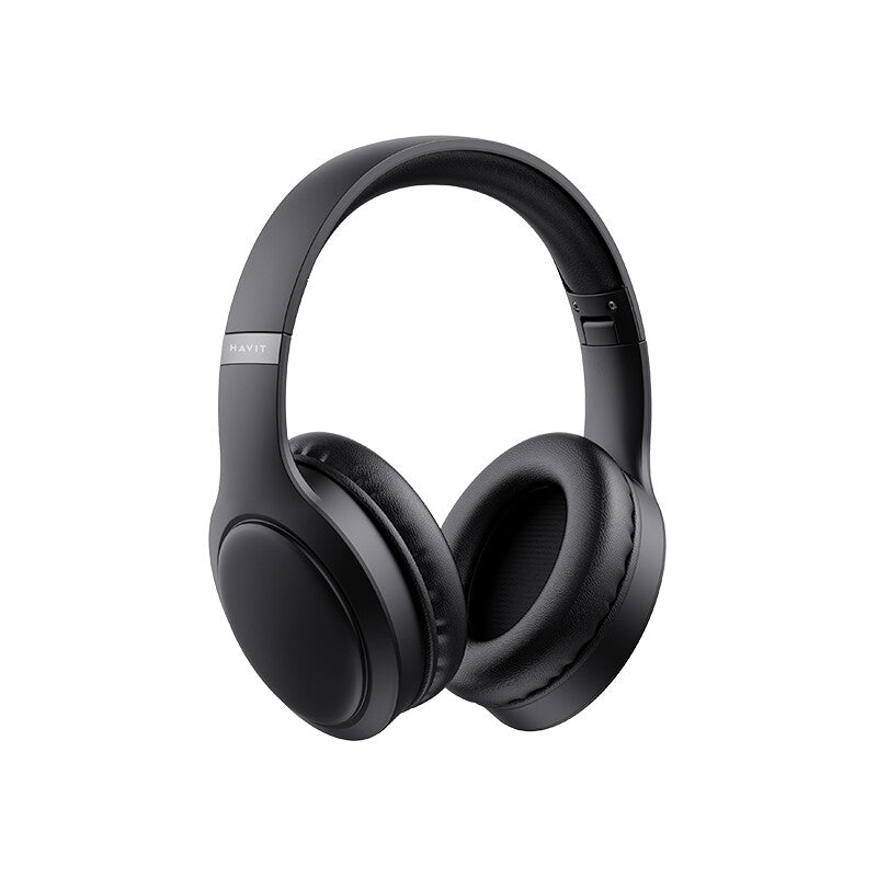 Havit HVBT-H630BT-BK hörlur och headset Trådlös Huvudband Samtal/musik/sport/vardag USB Type-C Bluetooth Svart