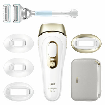 Braun Silk-expert Pro PL5356 Intensivt pulserat ljus (IPL) Guld, Vit