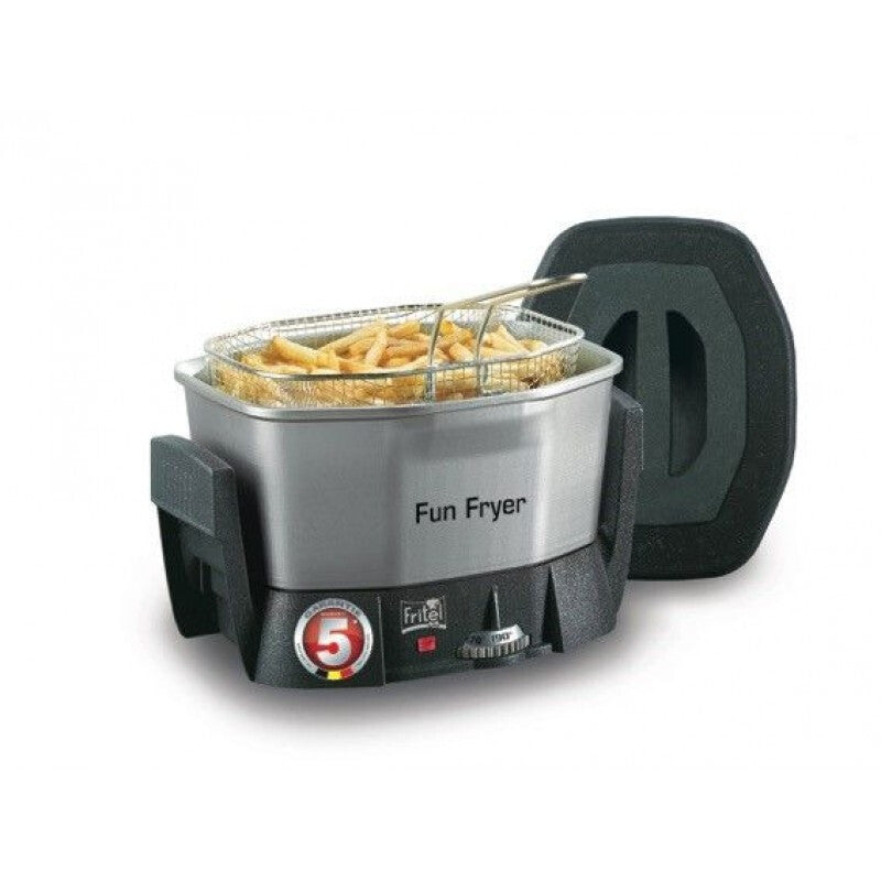 Fritel FF 1200 Single 1,5 l Fristående 1400 W Fritös Antracit, Metallisk