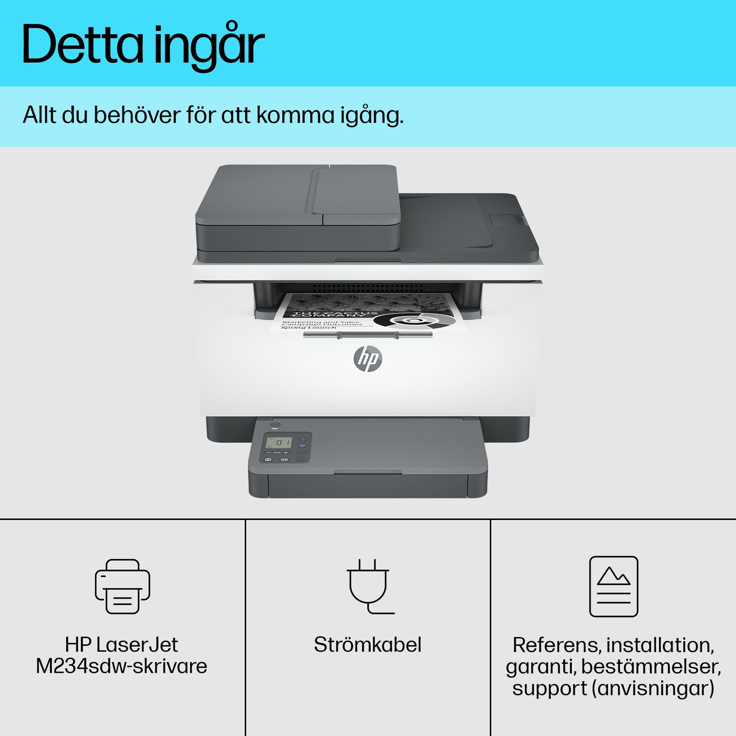 HP LaserJet MFP M234sdw skrivare