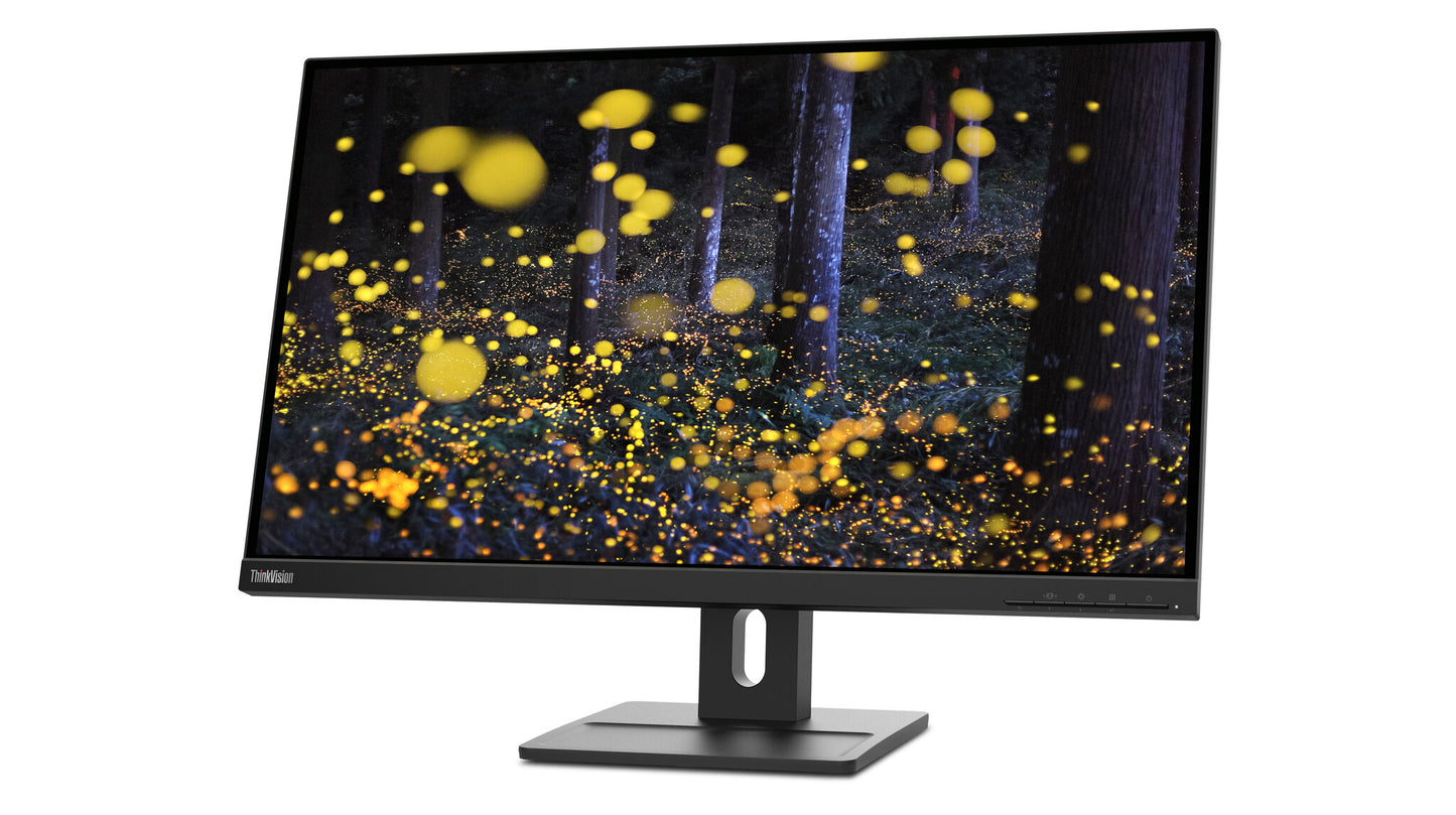 Lenovo ThinkVision E27q-20 LED display 68,6 cm (27") 2560 x 1440 pixlar Quad HD Svart