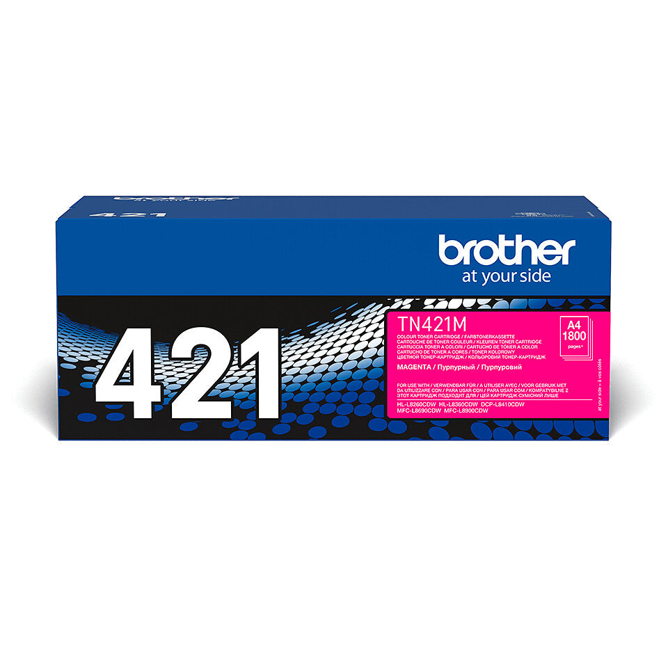 Brother TN-421M Tonerkassett 1 styck Original Magenta
