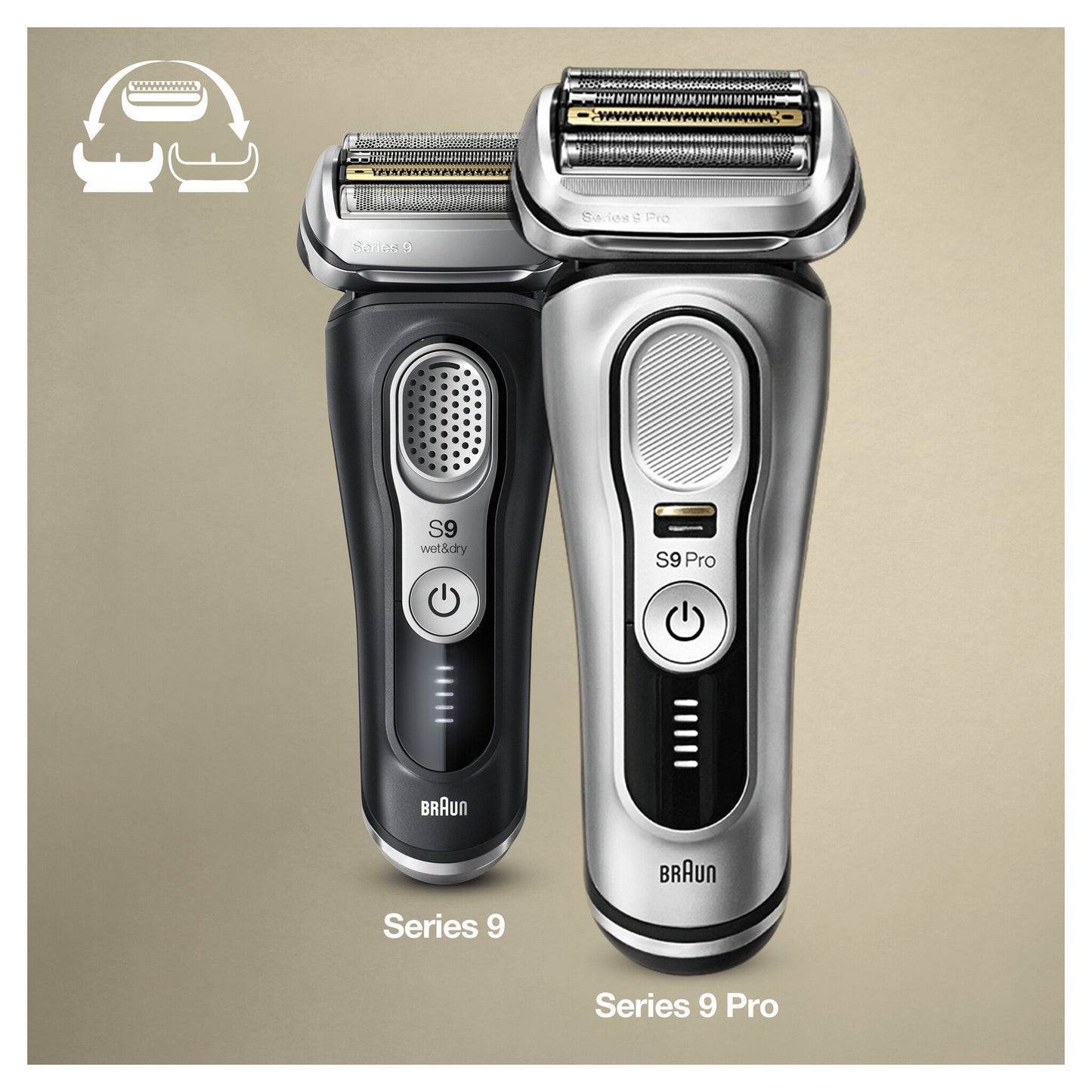 Braun Series 9 81747657 rakningstillbehör Rakhuvud