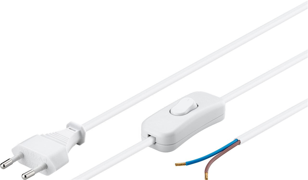 Goobay 51349 strömkablar Vit 1,5 m Strömkontakt typ C