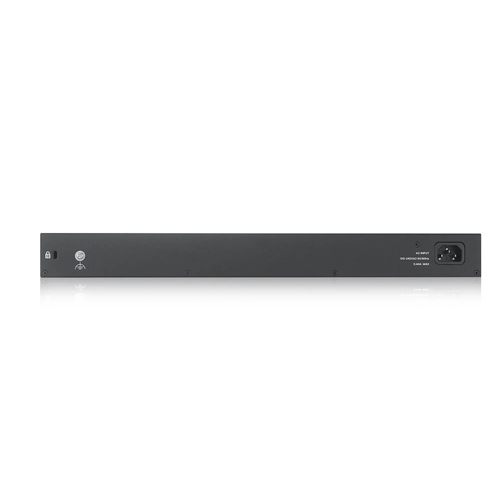 Zyxel GS2220-28-EU0101F nätverksswitchar hanterad L2 Gigabit Ethernet (10/100/1000) Svart