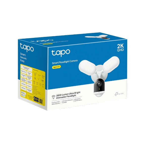 TP-Link Tapo C720 IP-säkerhetskamera Utomhus 2560 x 1440 pixlar Vägg