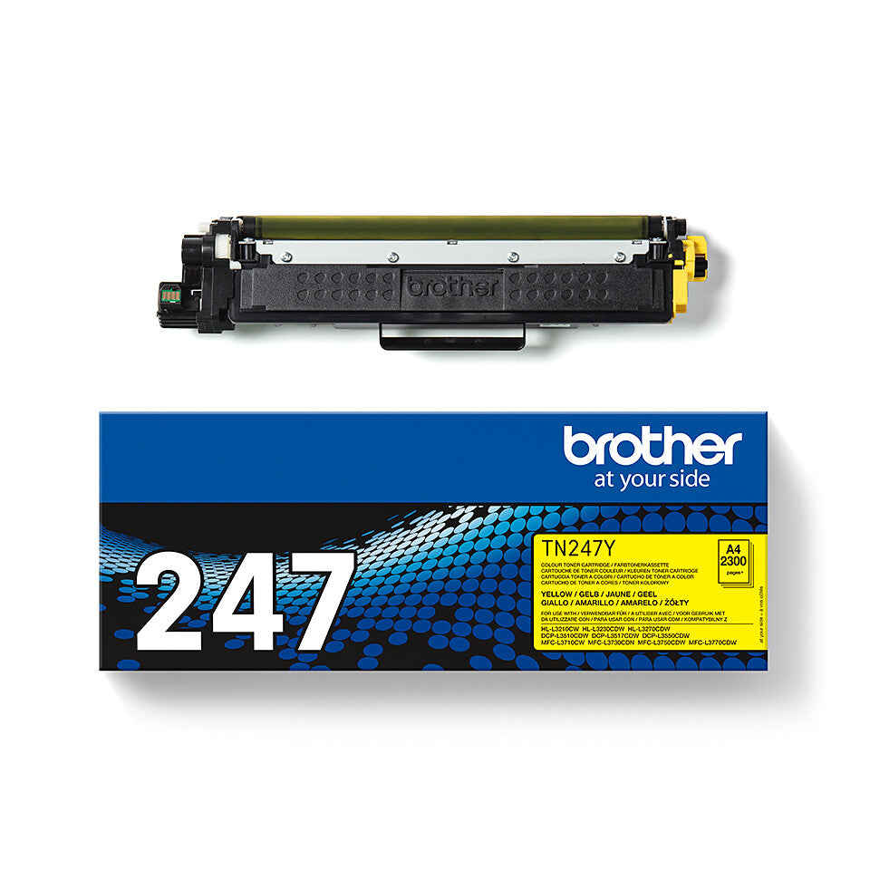 Brother TN-247Y Tonerkassett 1 styck Original Gul