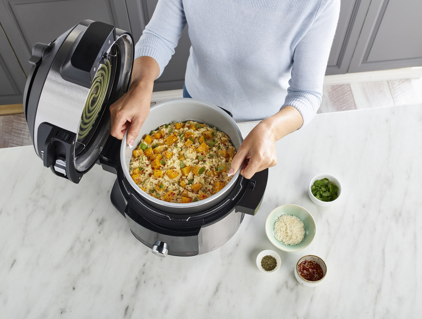 Ninja OL750EU multicooker 7,5 l 1760 W Svart, Rostfritt stål