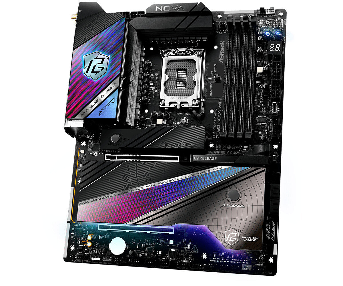 Asrock Phantom Gaming Z890 Nova WiFi Intel Z890 LGA 1851 (Socket V1) ATX