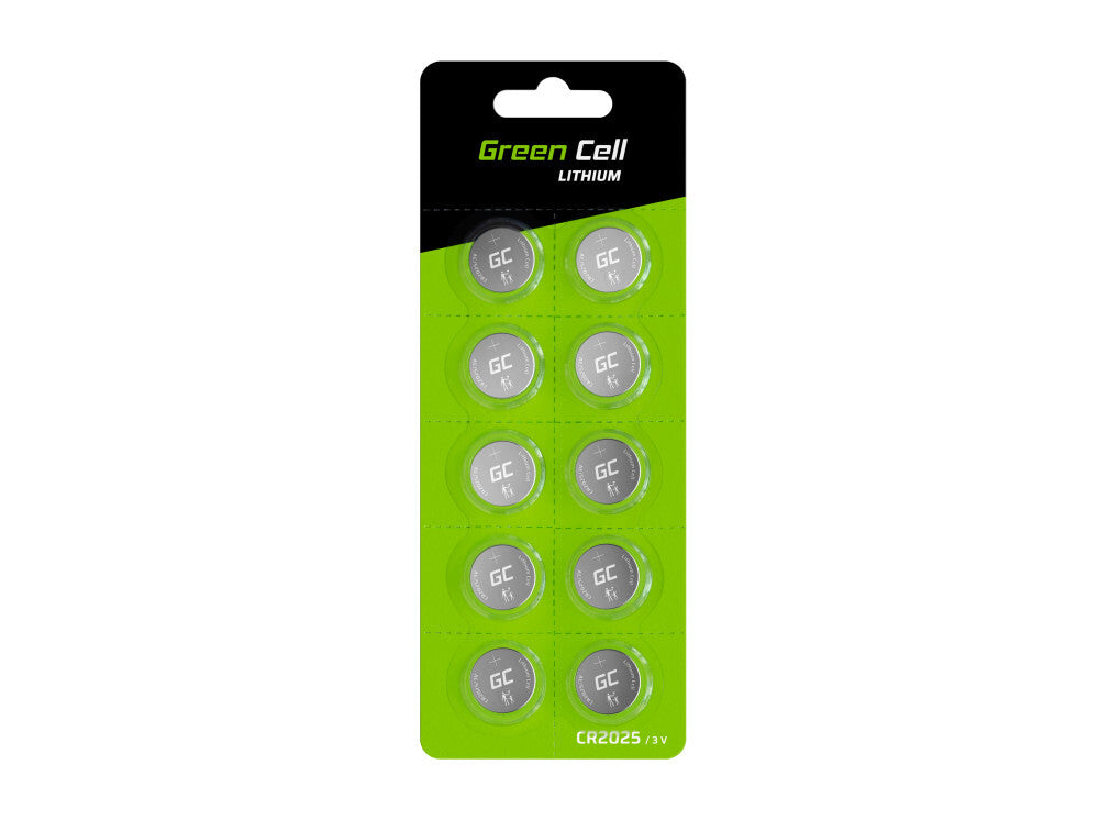 Green Cell XCR04 hushållsbatteri Engångsbatteri CR2025 Litium