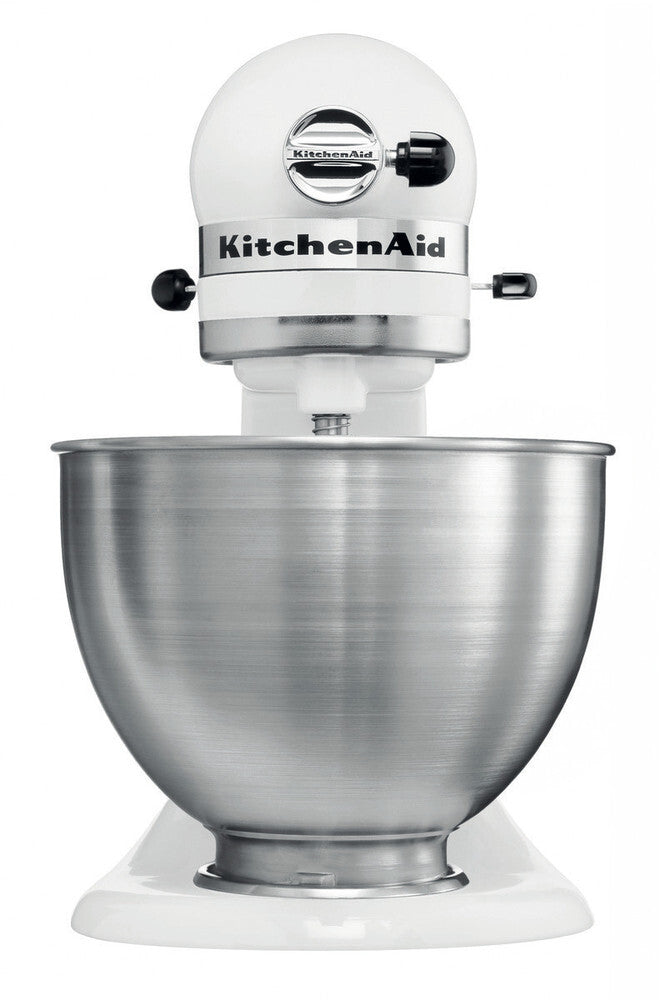 KitchenAid 5K45SSEWH Stativmixer 275 W Metallisk, Vit