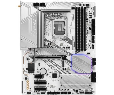 Asrock Z890 Pro RS WiFi White Intel Z890 LGA 1851 (Socket V1) ATX