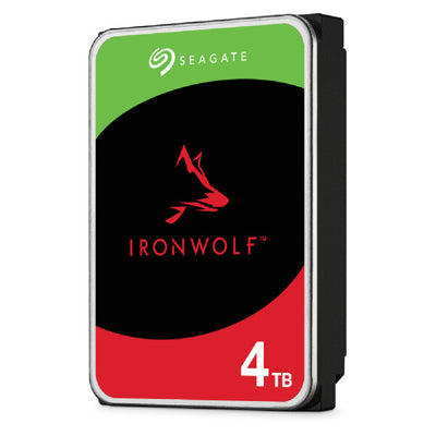 Seagate IronWolf ST4000VN006 interna hårddiskar 4 TB 5400 RPM 256 MB 3.5" Serial ATA III