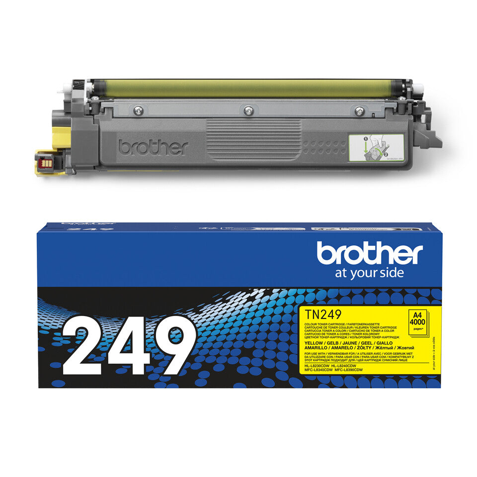 Brother TN-249Y Tonerkassett 1 styck Original Gul