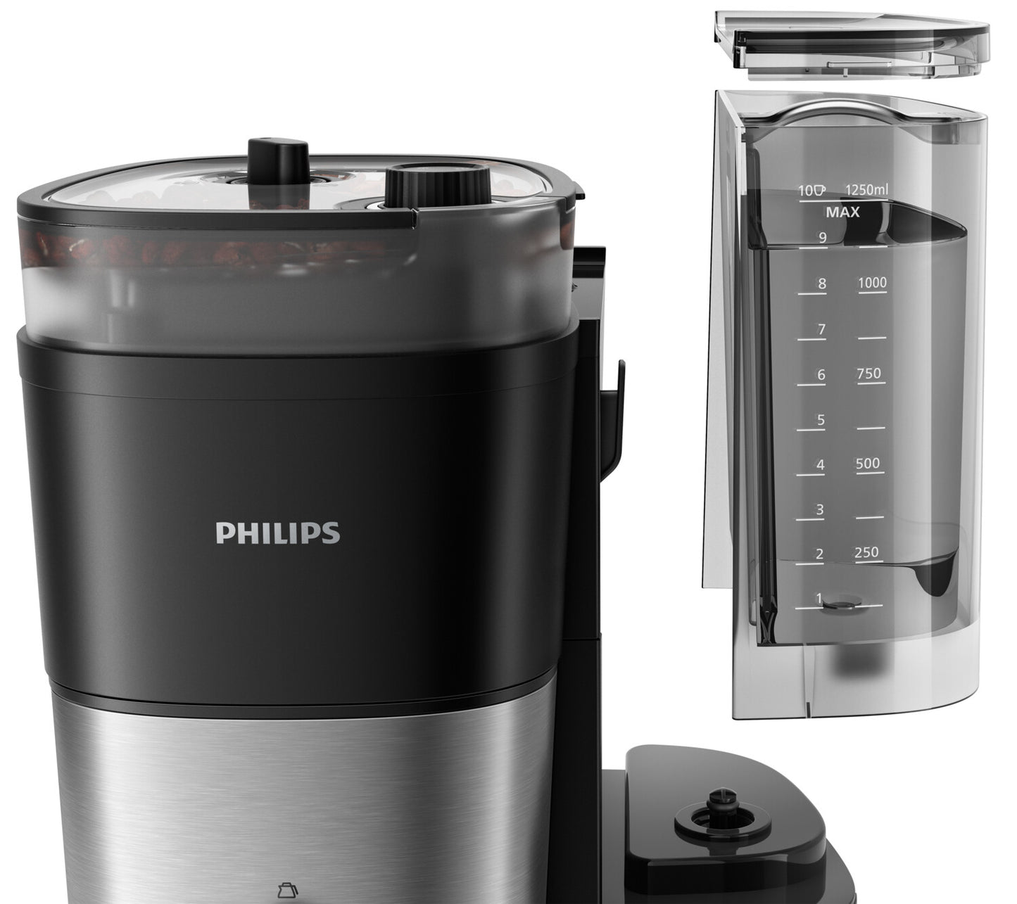Philips All-in-1 Brew HD7900 Kaffebryggare med inbyggd kvarn